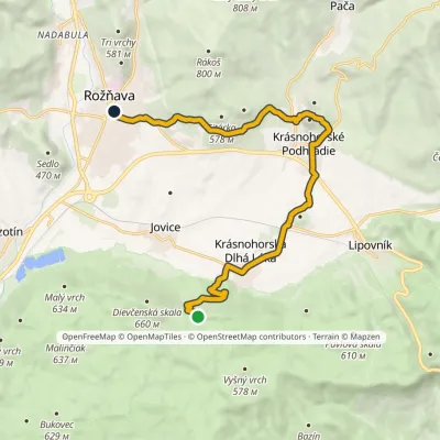 Rožňava – Škridlový Košiar