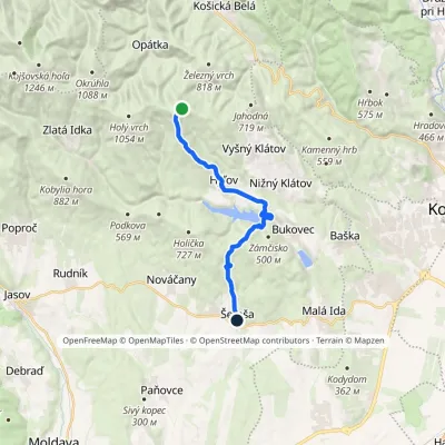 Šemša – Predné holisko, schronisko Lajoška
