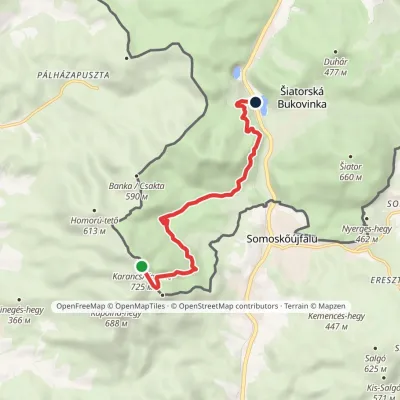 Šiatorská Bukovinka – Karanč