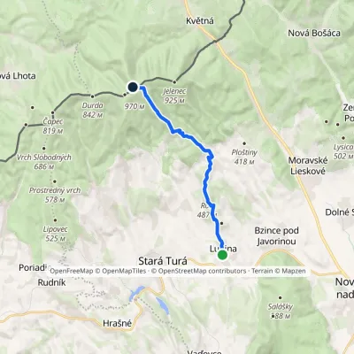 Trail of Captain Miloš Uhra