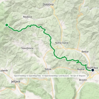 Pavol Jozef Šafárik Trail: Stolica – Rožňava