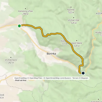 Stupava, Obora górna – Pod Dračím hrádkom