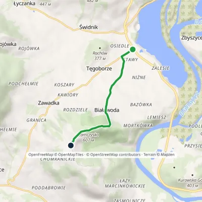 Tęgoborze – Białowodzka Góra (kaplica)