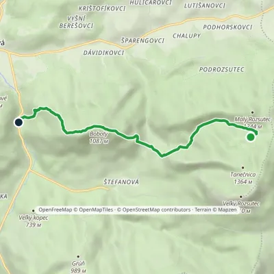 Tiesňavy – Pod Pálenicou