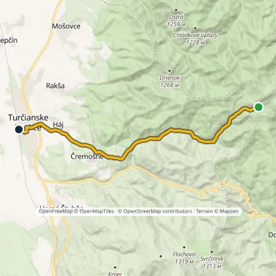 Turčianske Teplice – Košarisko