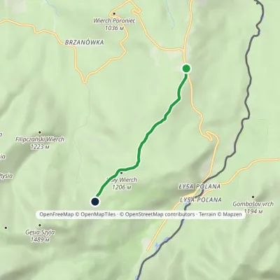 Wierch Poroniec – Rusinowa Polana