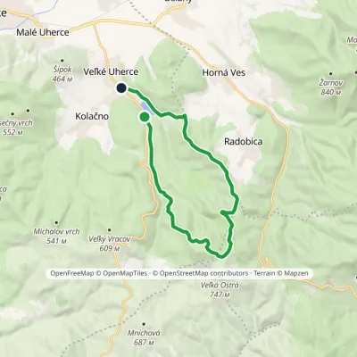 Zbiornik Veľké Uherce – Veľké Uherce