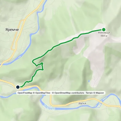 Yaremche – Mount Makovytsia
