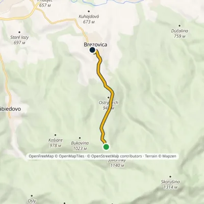 Javorinky – Brezovica