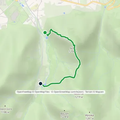 Bulwary Słowackiego – Przełęcz Nosalowa – Kuźnice
