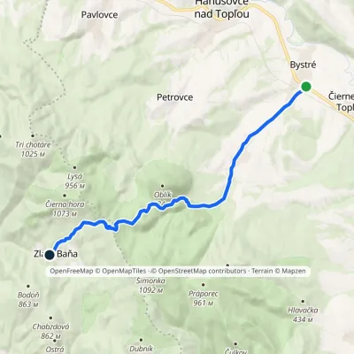 Zlatá Baňa – Bystré