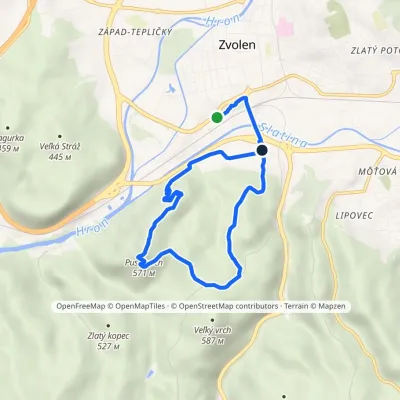 Zvolen, stacja osobowa (pętla)
