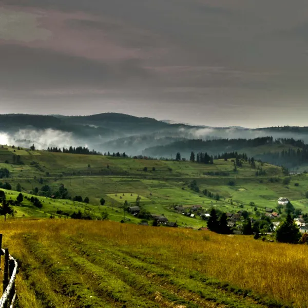 The Carpathian Mountains are a large mountain system in Central and Eastern Europe