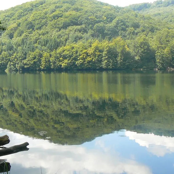 Morské oko — the largest lake of the Vihorlat hills