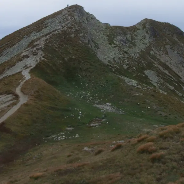 The grassy hole of Salatín and Brestová in the Western Tatras