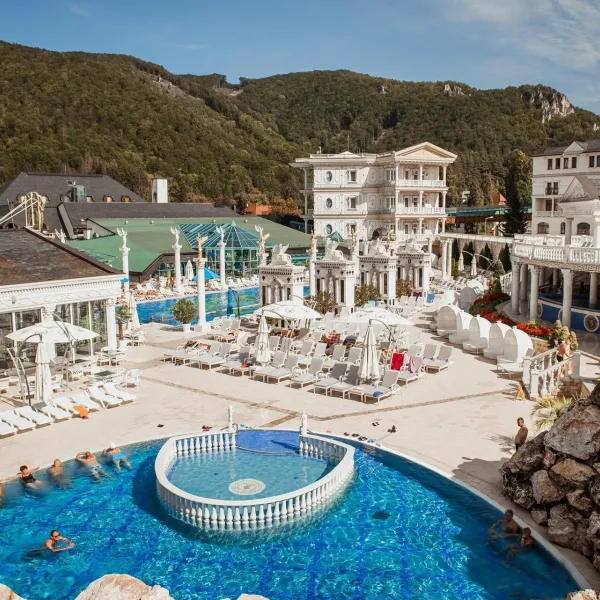 Spa Aphrodite thermal pools, Rajecké Teplice