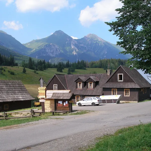 Ždiar — Goral village below the Belianske Tatras