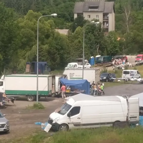 Piątkowy targ, Sławsko