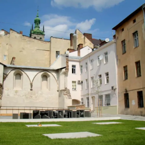 Ruins of the Golden Rose Synagogue ("Space of Synagogues"), Lviv
