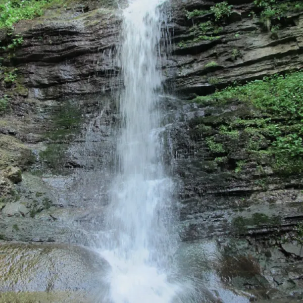Lazny waterfall