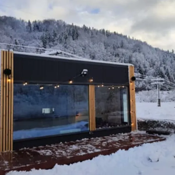 River Stone house