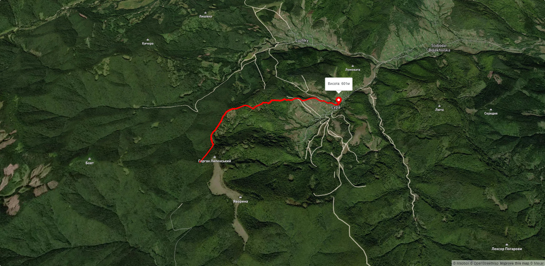 c. Липа - Яворина - Бункер Роберта