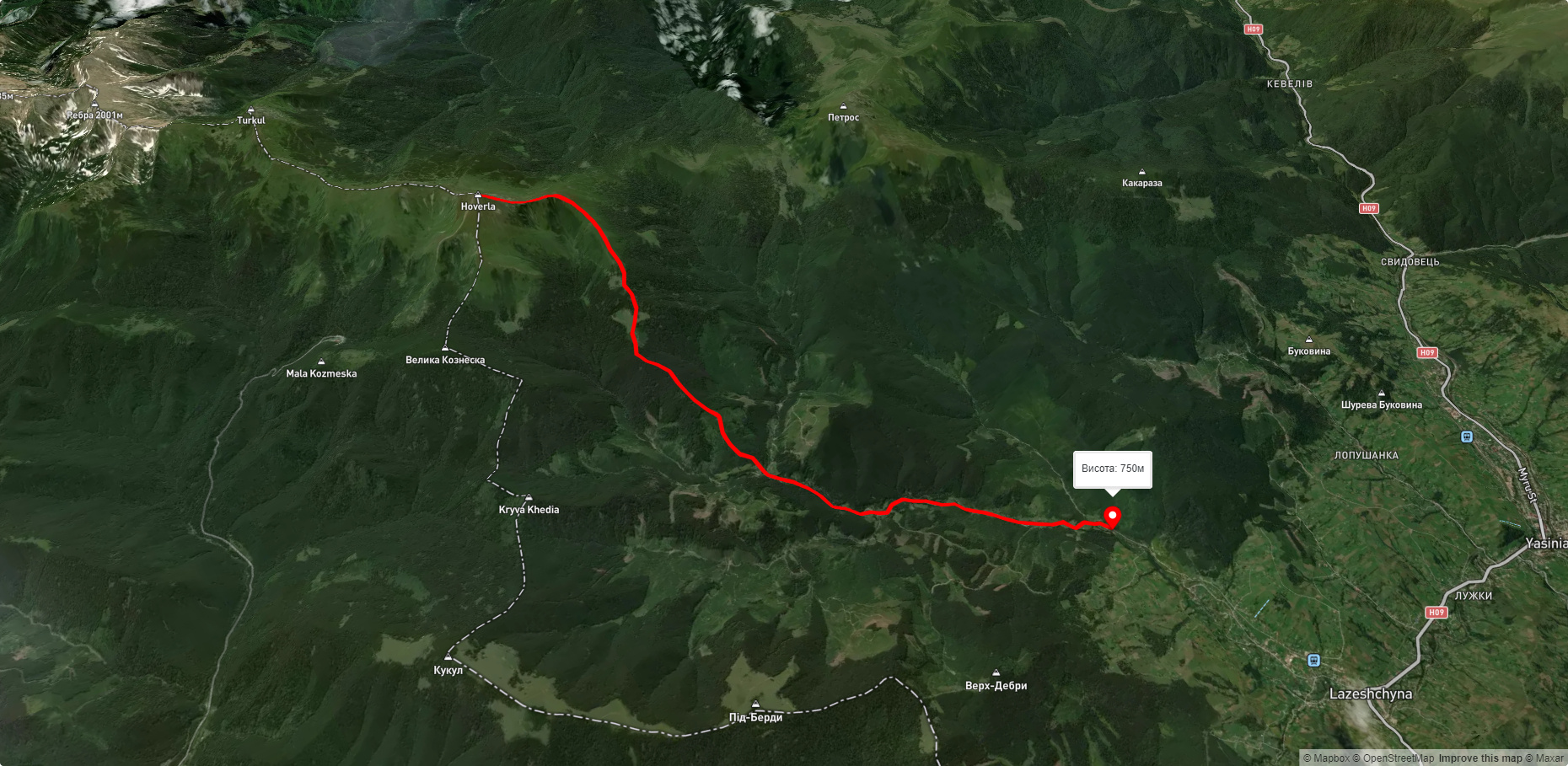 г. Говерла - Козьмещик