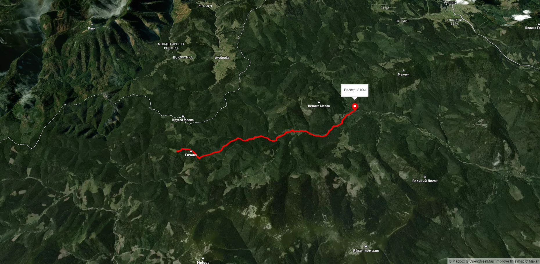 Гича - Бескид