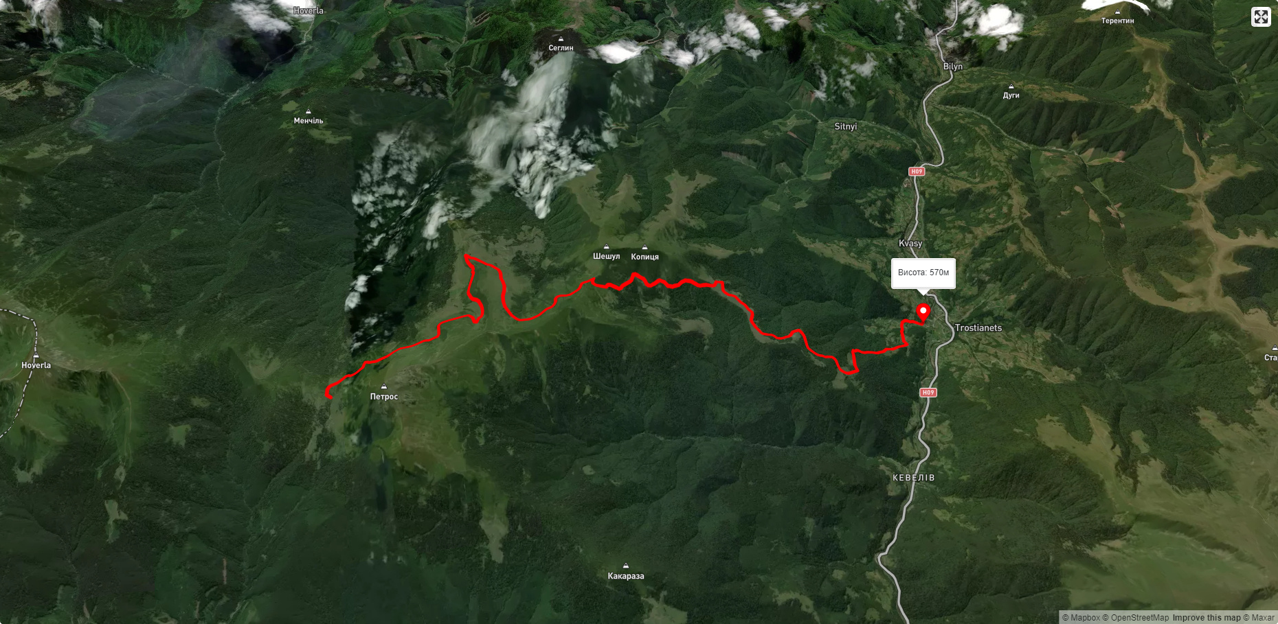 пол. Головчеська – с. Кваси