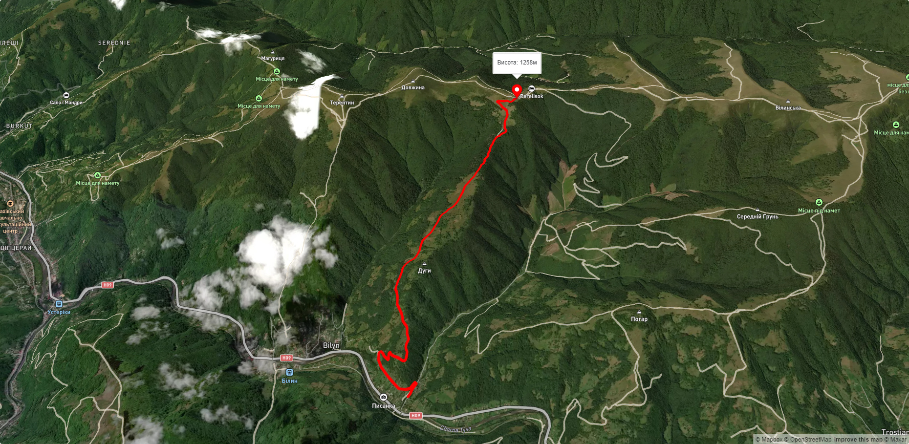 с. Білин - притулок Перелісок