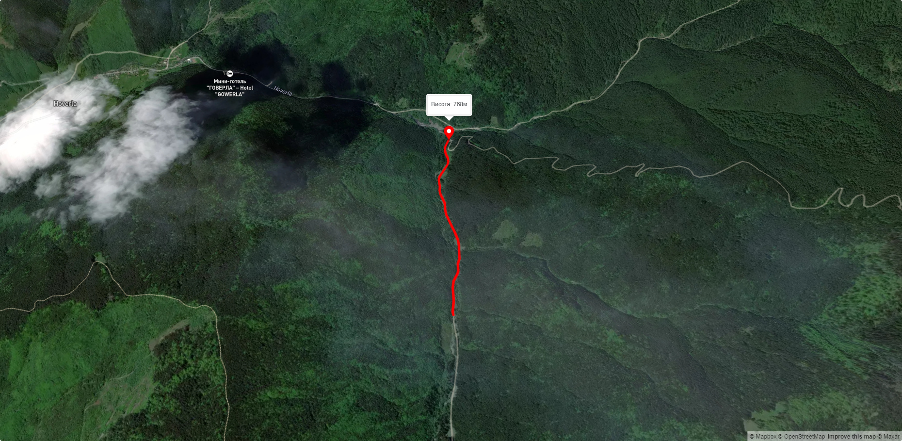 с. Говерла - г. Бребенескул