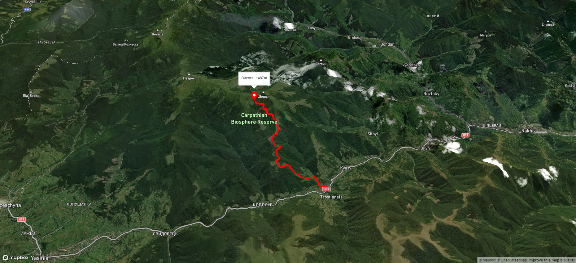 с. Кваси – пол. Шумнєска