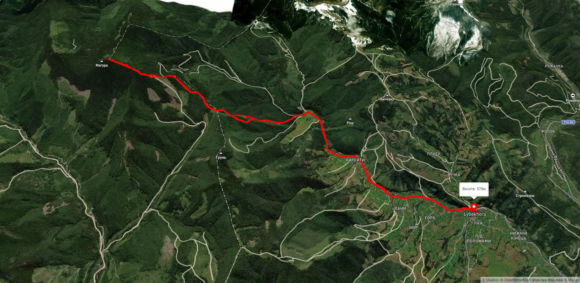 с. Либохори – г. Магура – с. Либохори