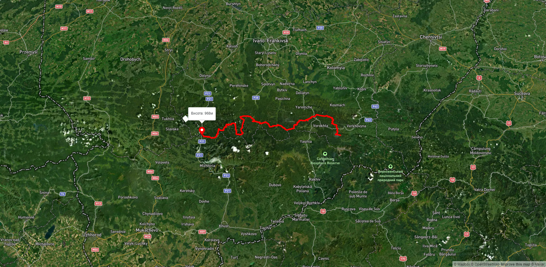 Східно-Карпатський туристичний шлях