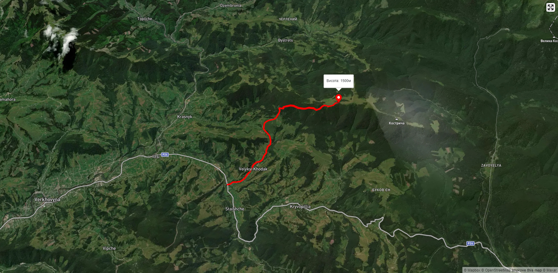 Стаїще - Кострич