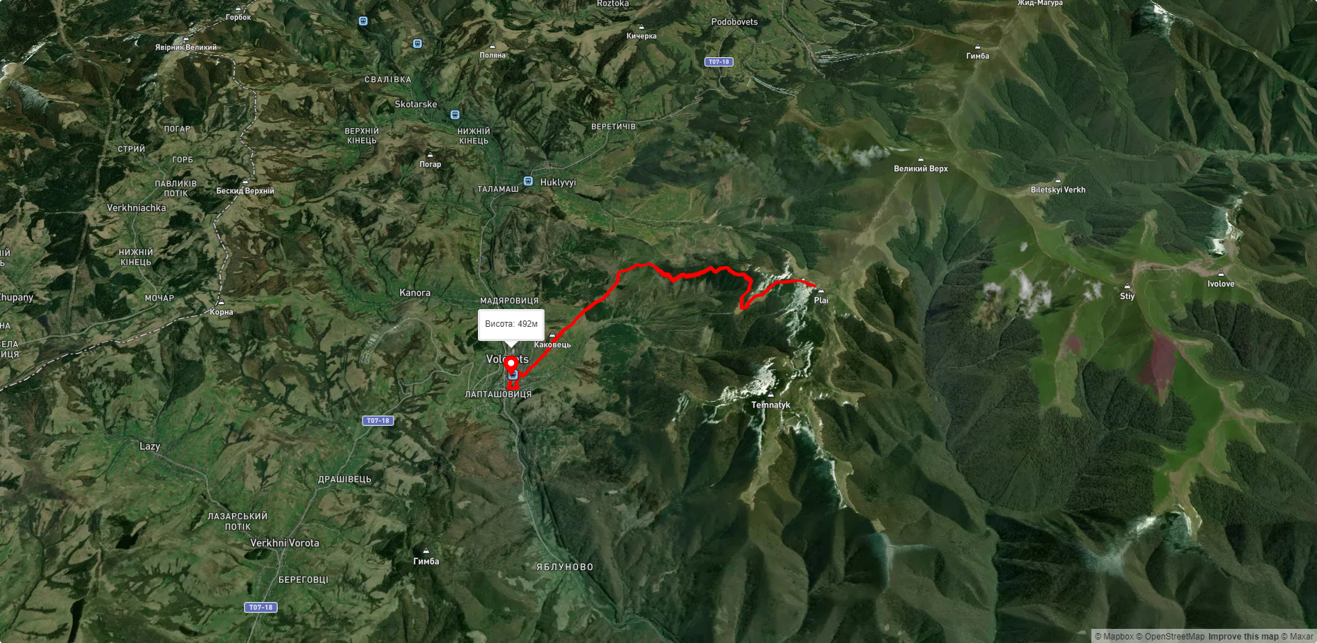 Воловець - Плай